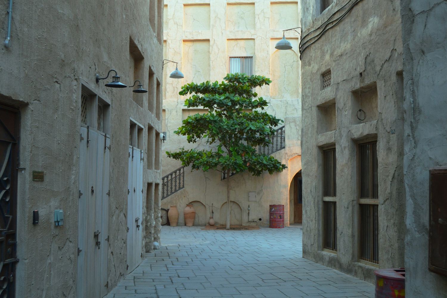 A narrow lane in Al Fahidi